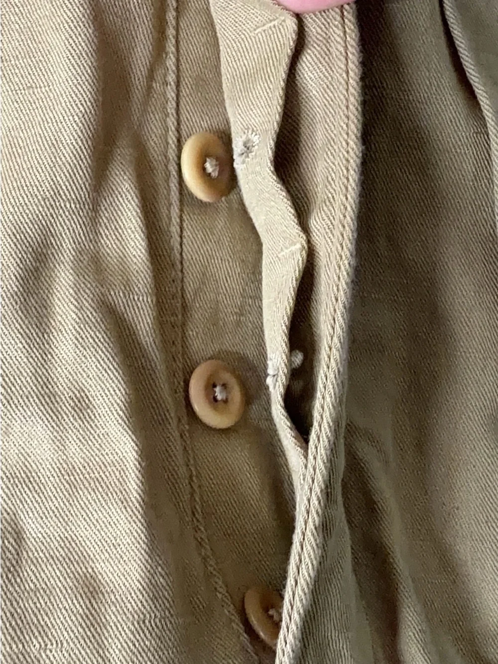 Banana Republic Womens 6 Brown Heritage Explorer Cargo Utility Safari Pant Linen